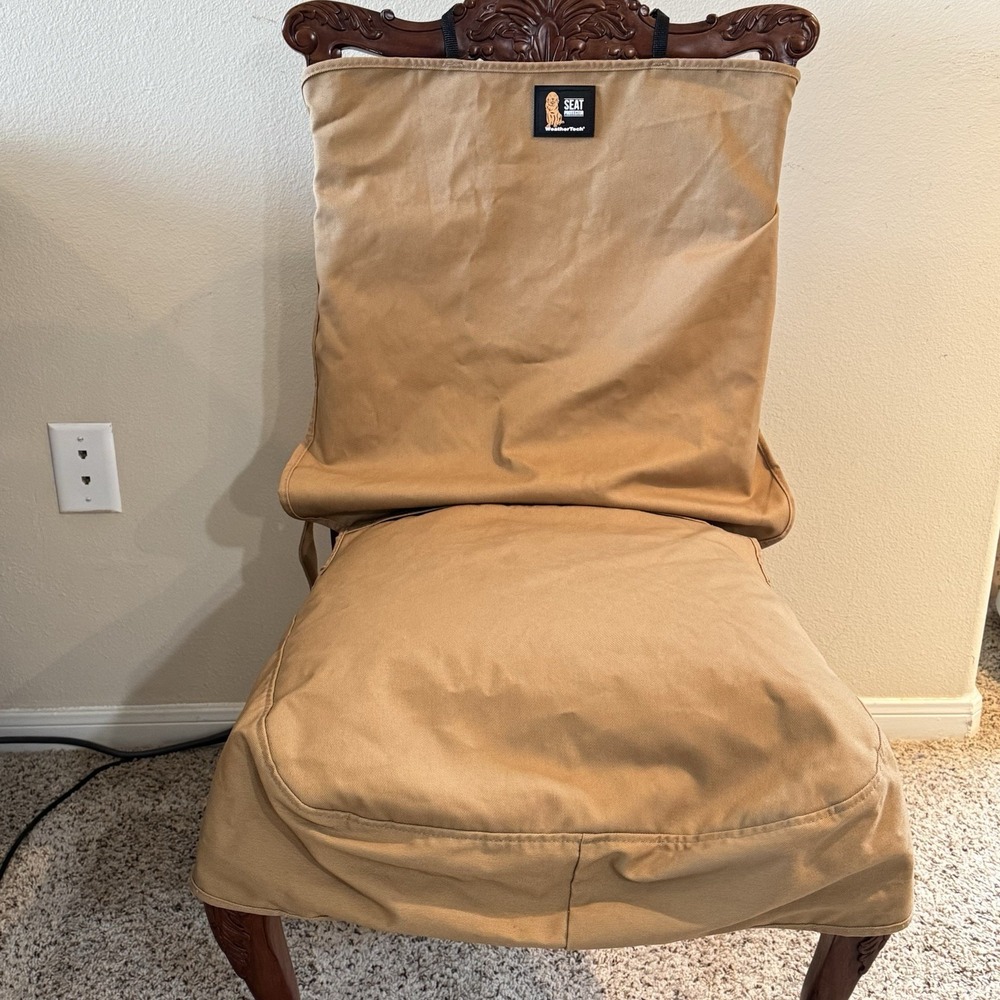 Car Seat‎ Protector WeatherTech DSB9002TN Pet Dog Cat Bucket Seat Cover Tan